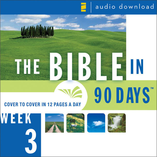 The Bible in 90 Days: Week 3: Deuteronomy 23:1 - 1 Samuel 28:25: Deuteronomy 23:1–1 Samuel 28:25 Audiobook, by Ted Cooper