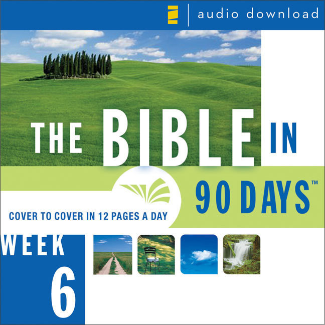 The Bible in 90 Days: Week 6: Esther 1:1 - Psalm 89:52 Audiobook, by Ted Cooper