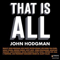 That Is All Audiobook, by John Hodgman