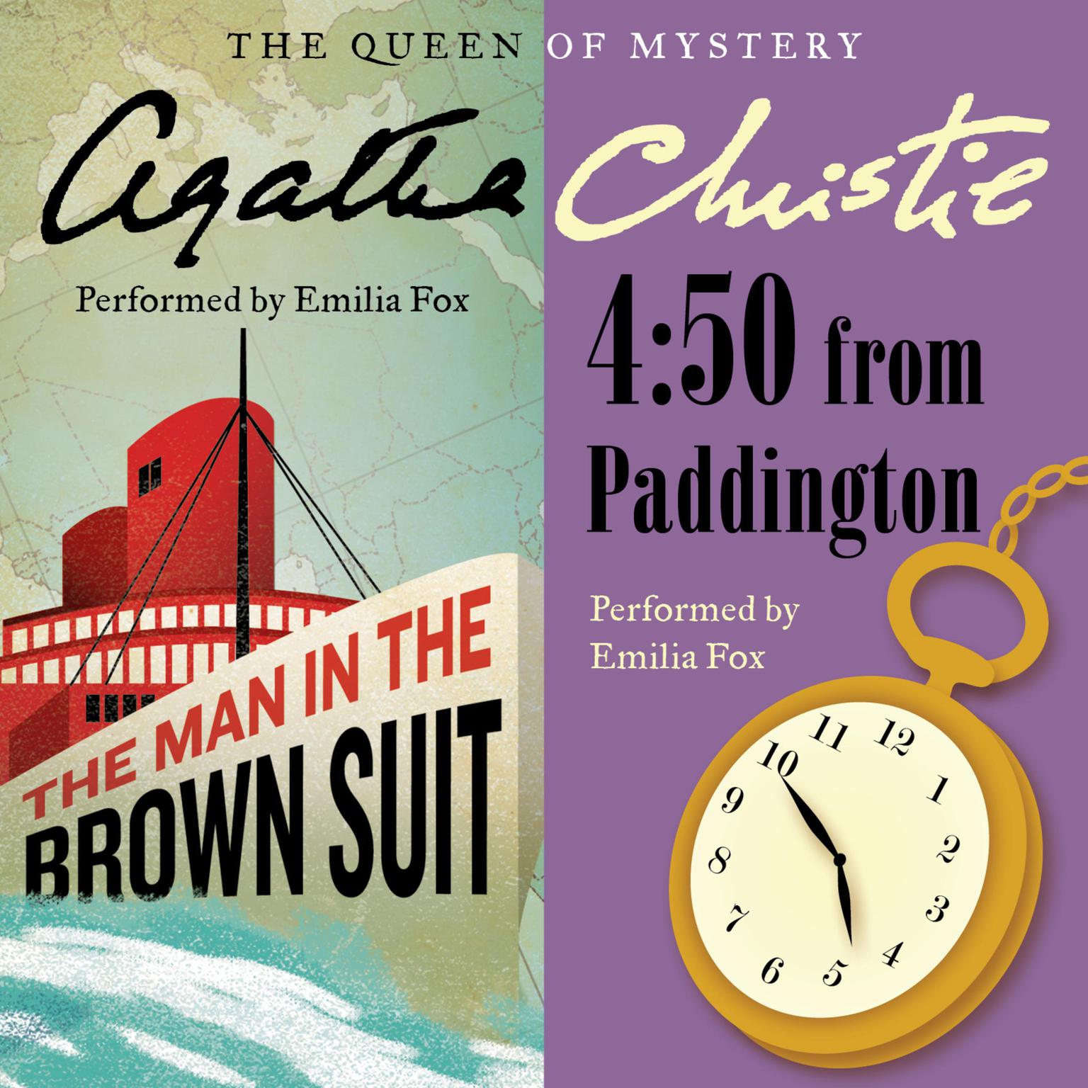 Man in the Brown Suit & 4:50 From Paddington Audiobook, by Agatha Christie