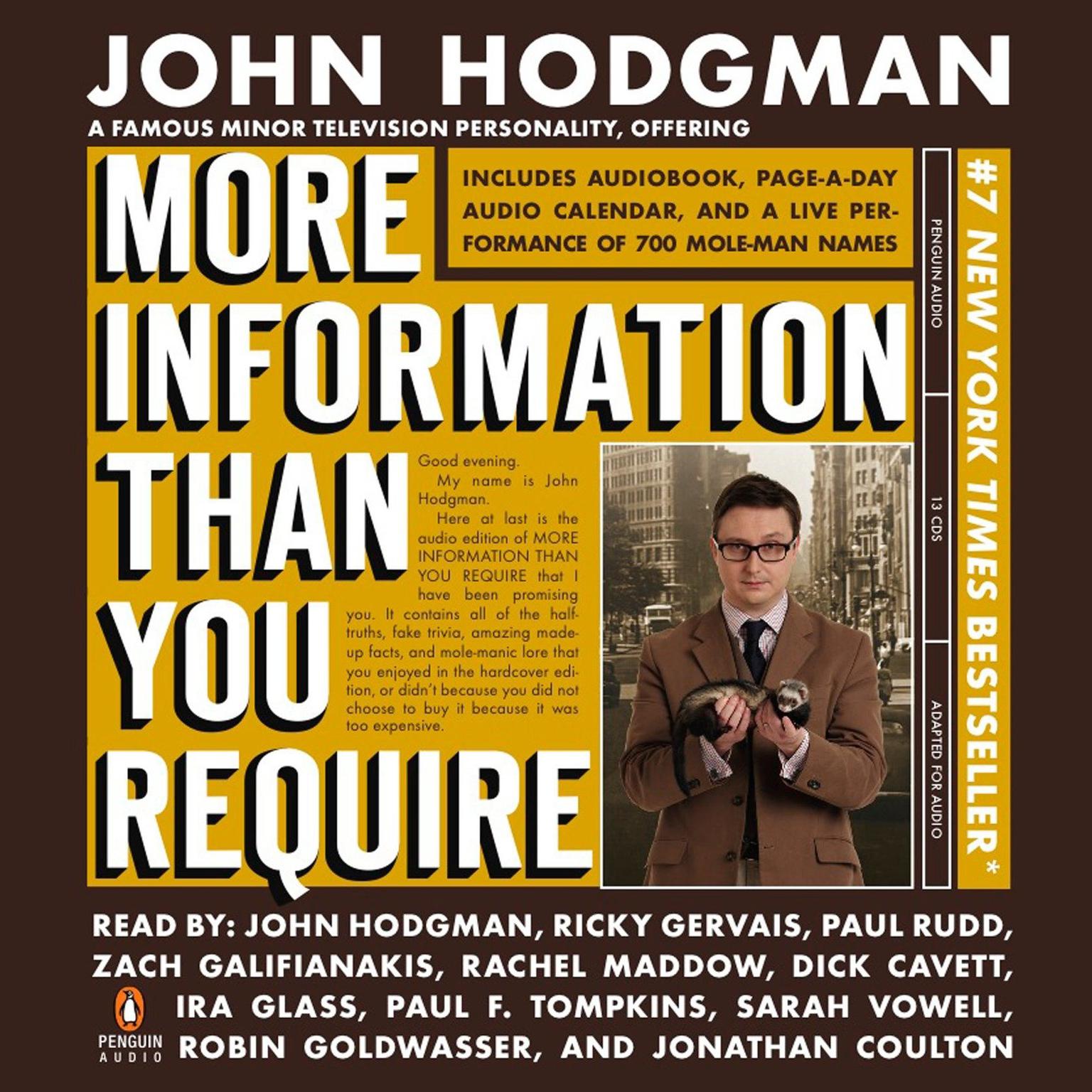 More Information Than You Require Audiobook, by John Hodgman