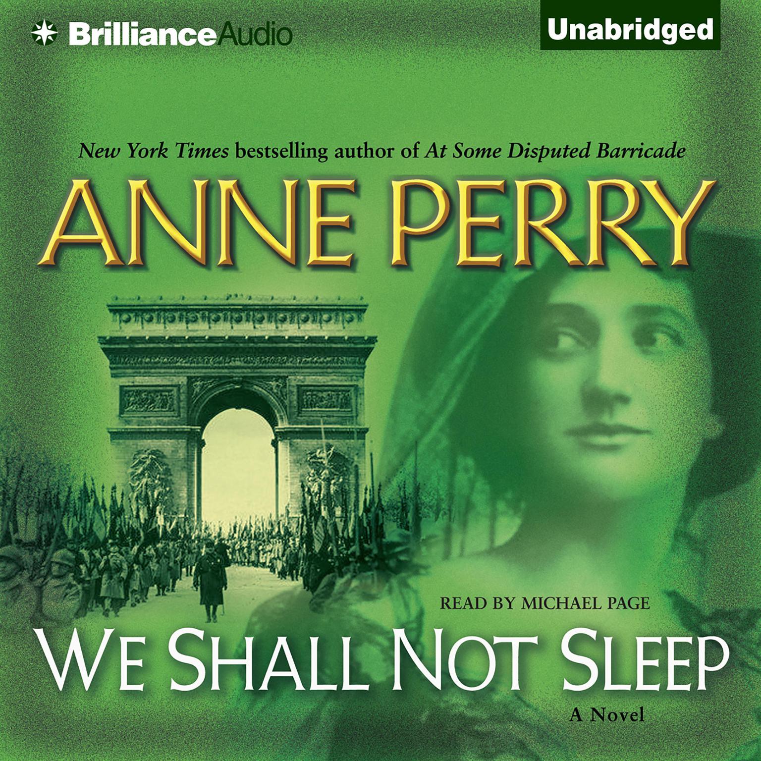 We Shall Not Sleep Audiobook, by Anne Perry