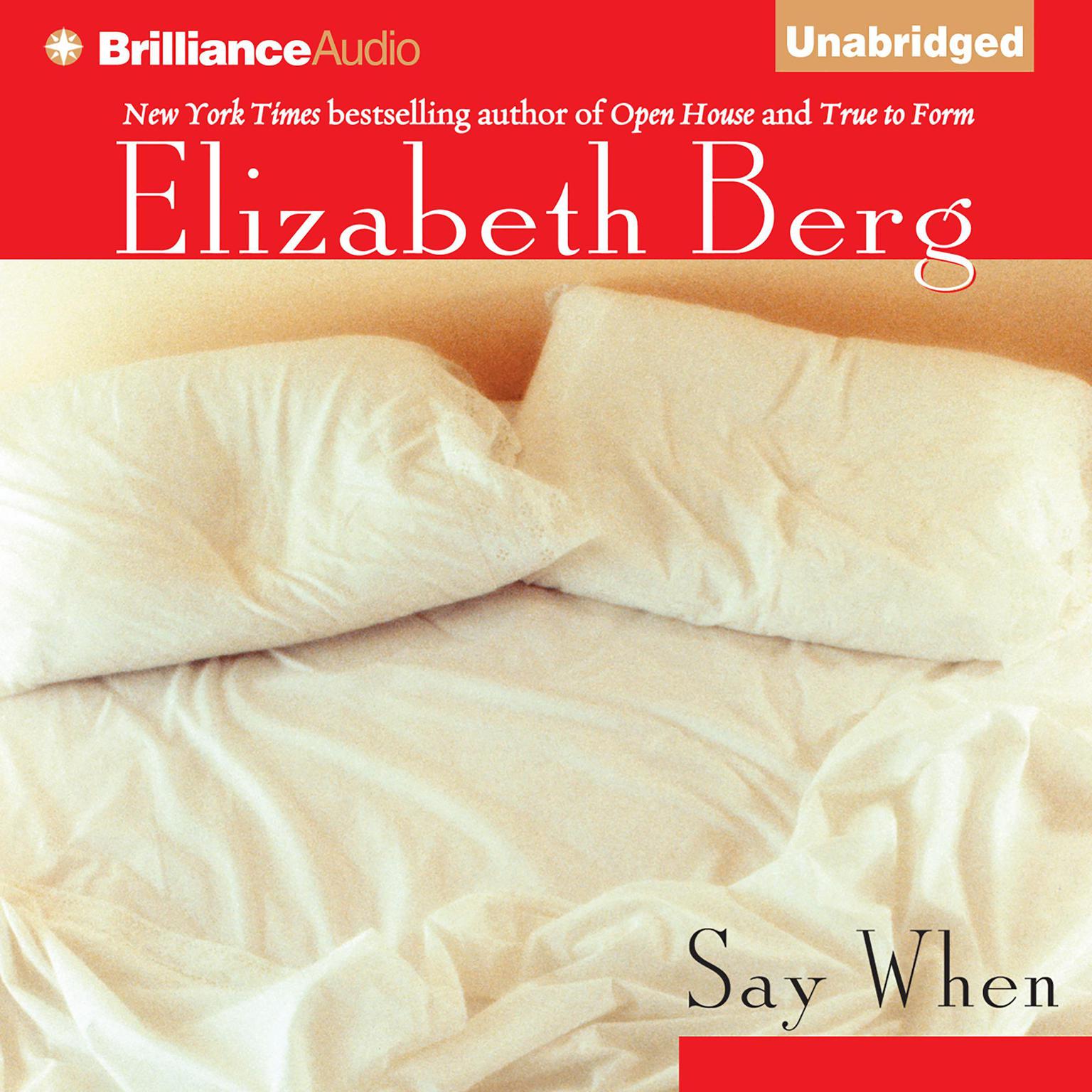 Say When Audiobook, by Elizabeth Berg