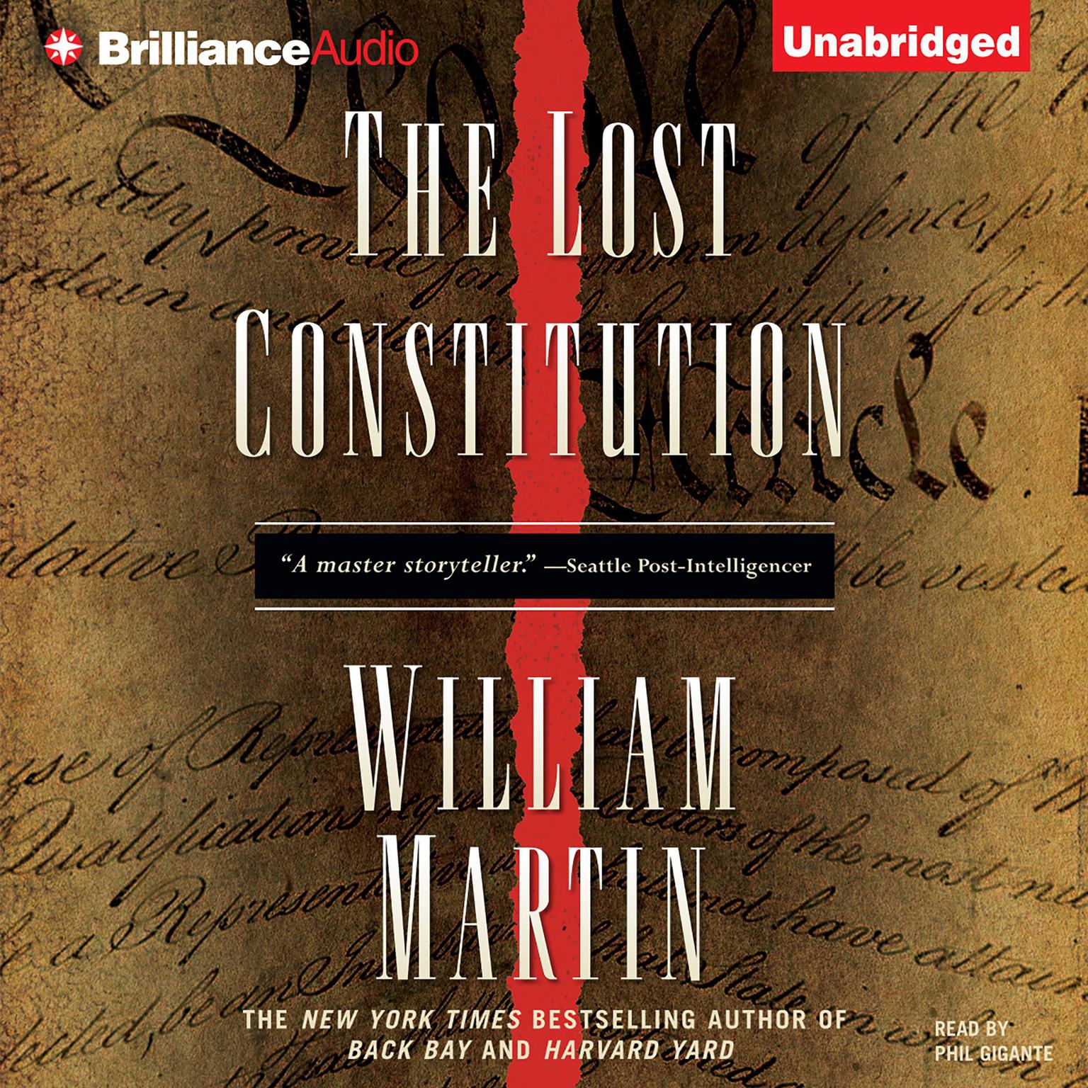 The Lost Constitution Audiobook, by William Martin