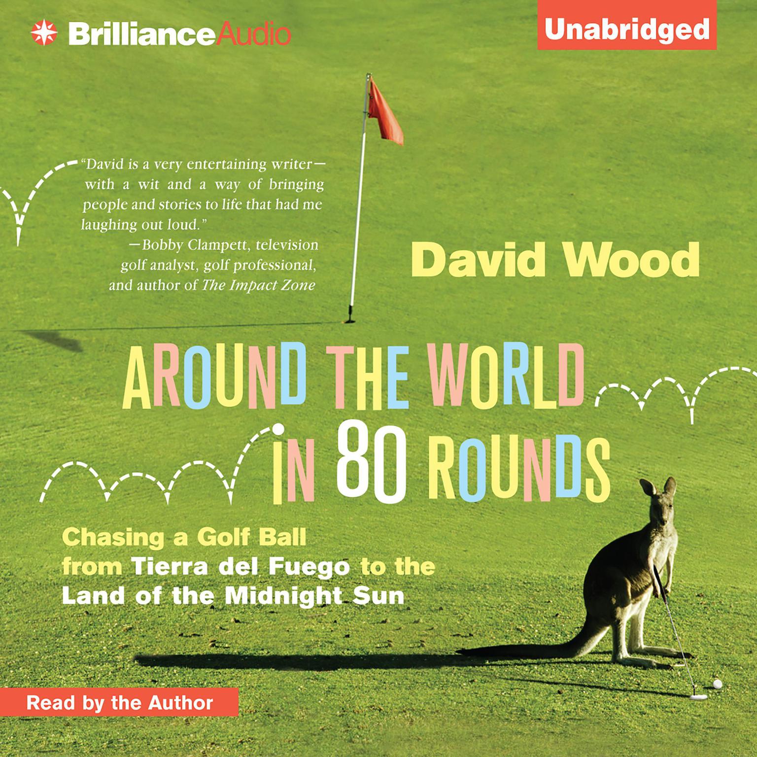 Around the World in 80 Rounds: Chasing a Golf Ball from Tierra del Fuego to the Land of the Midnight Sun Audiobook, by David Wood