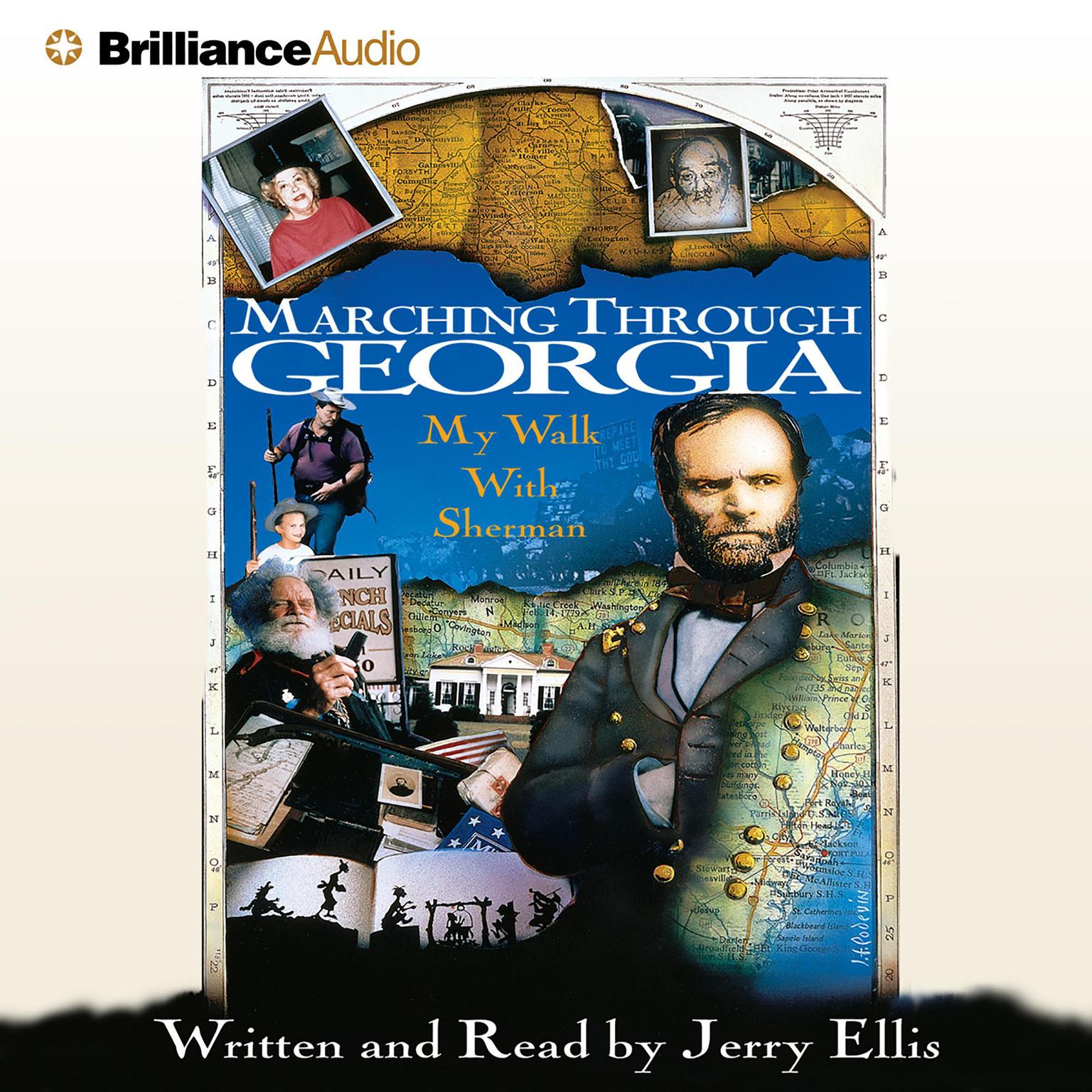 Marching Through Georgia (Abridged): My Walk With Sherman Audiobook, by Jerry Ellis