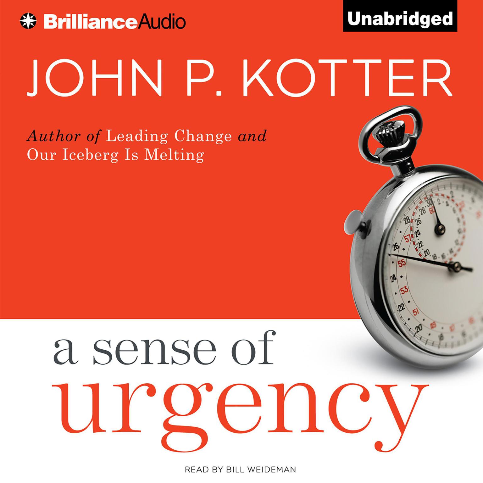 A Sense of Urgency Audiobook, by John P. Kotter