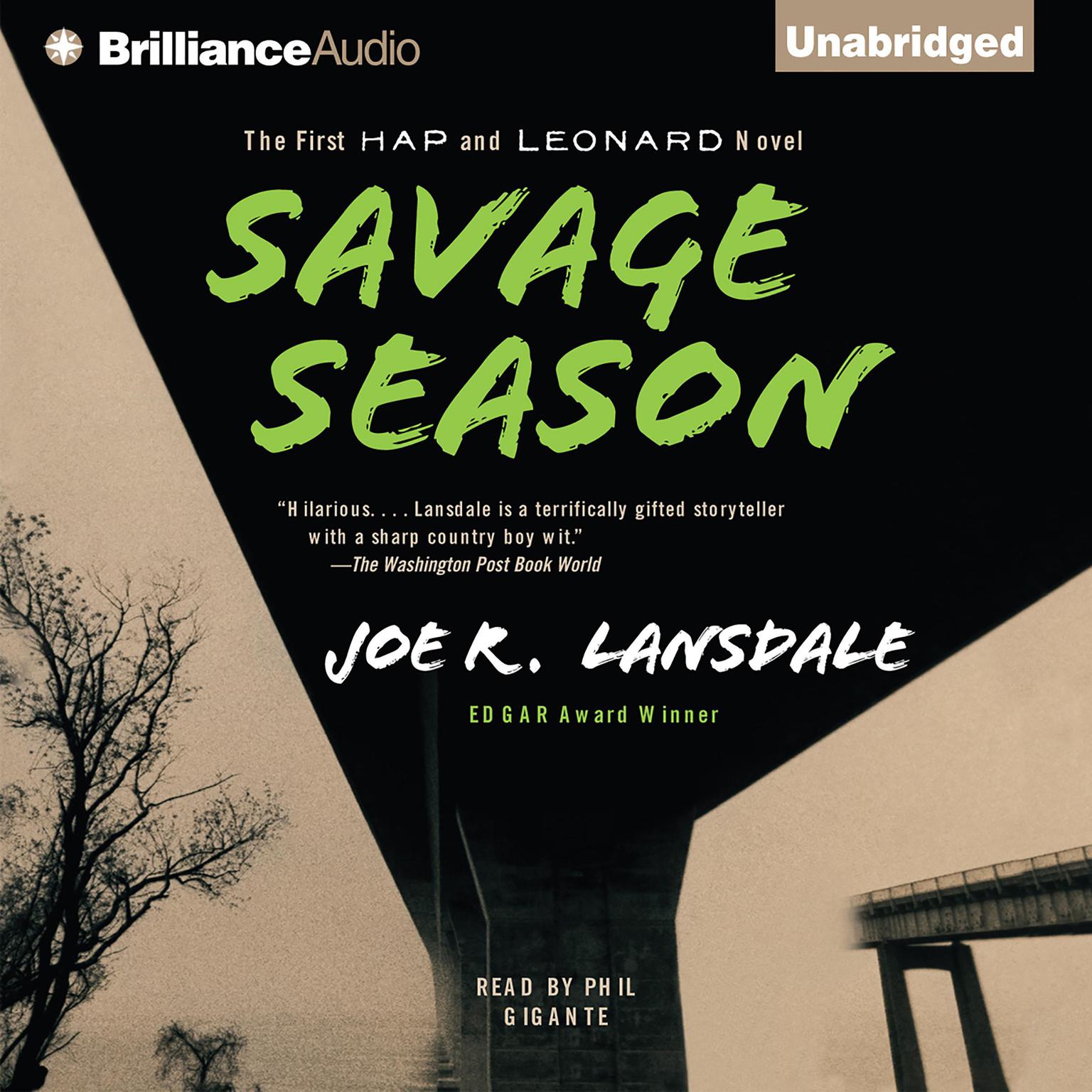Savage Season: The First Hap and Leonard Novel Audiobook, by Joe R. Lansdale