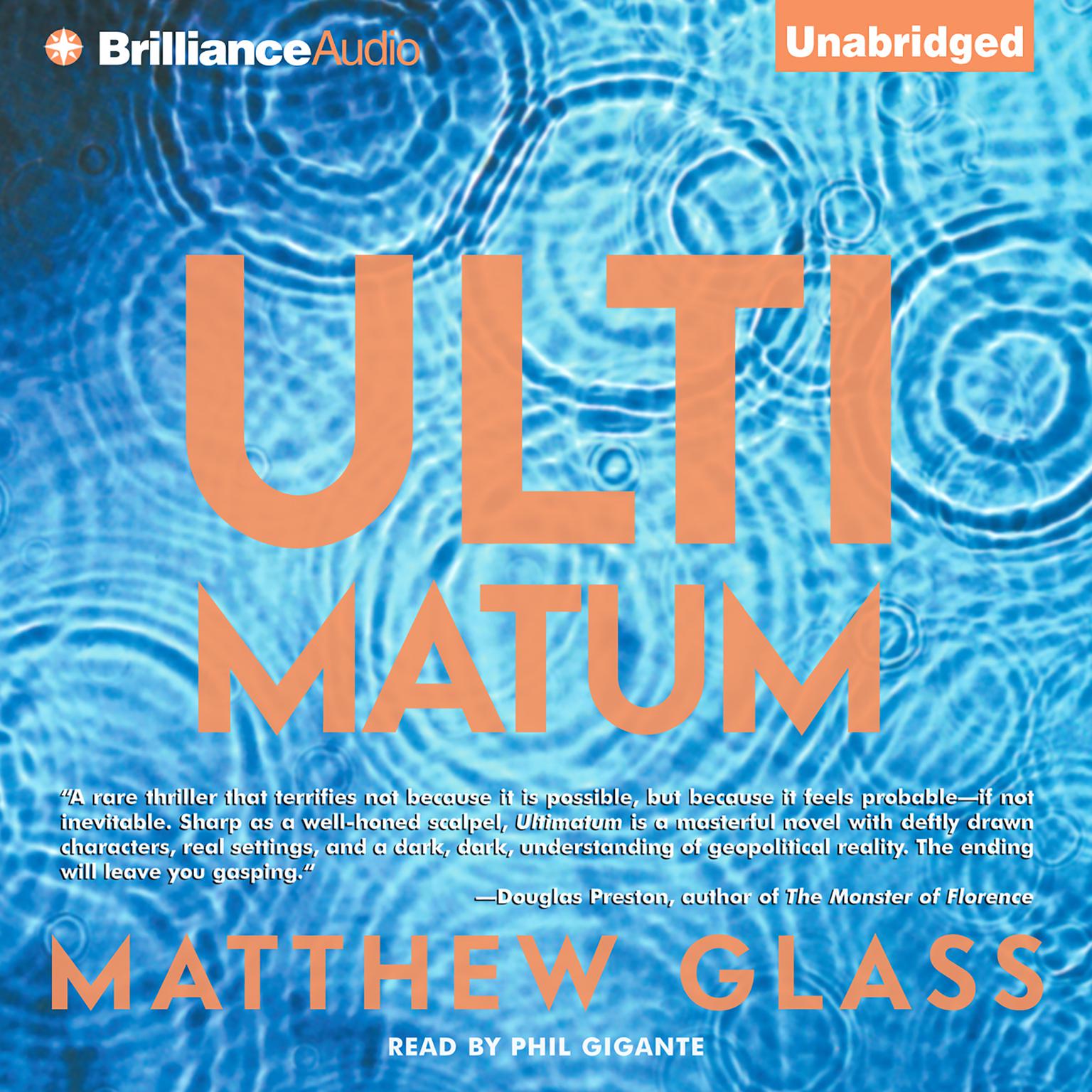 Ultimatum Audiobook, by Matthew Glass