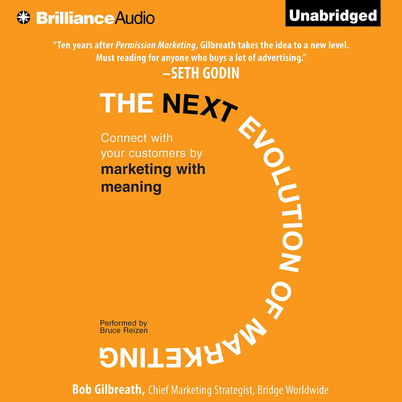 The Next Evolution of Marketing: Connect with Your Customers by Marketing with Meaning Audiobook, by Bob Gilbreath