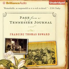 Page from a Tennessee Journal: A Novel Audiobook, by Francine Thomas Howard