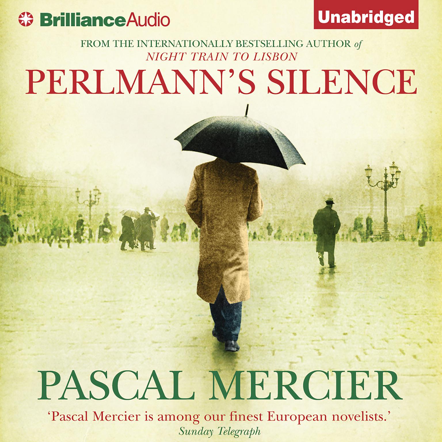 Perlmanns Silence Audiobook, by Pascal Mercier