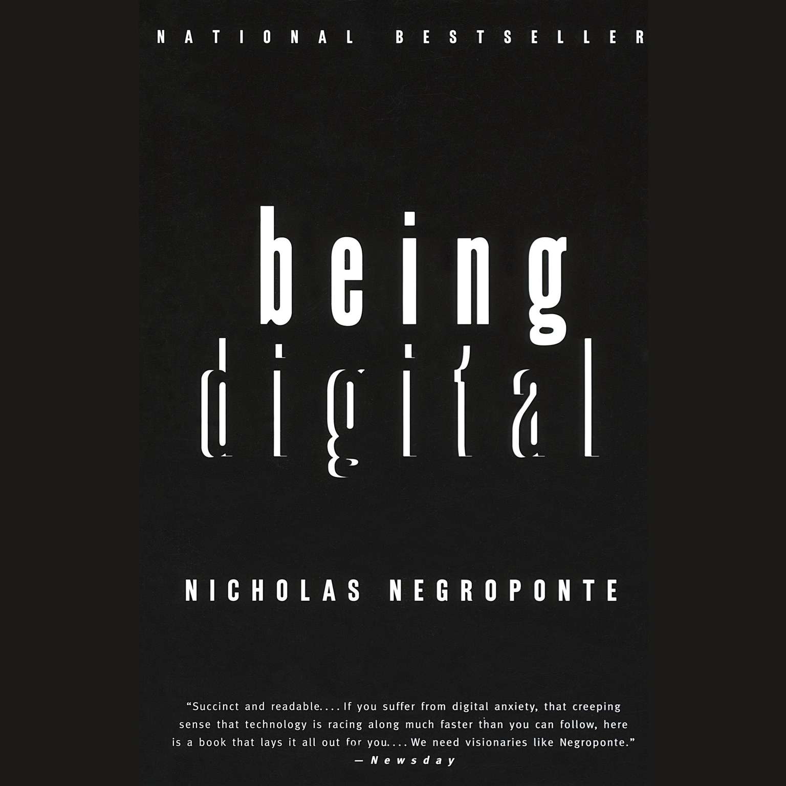 Being Digital (Abridged) Audiobook, by Nicholas Negroponte