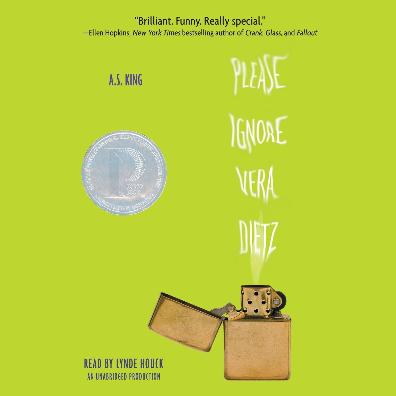 Please Ignore Vera Dietz Audiobook, by A. S. King