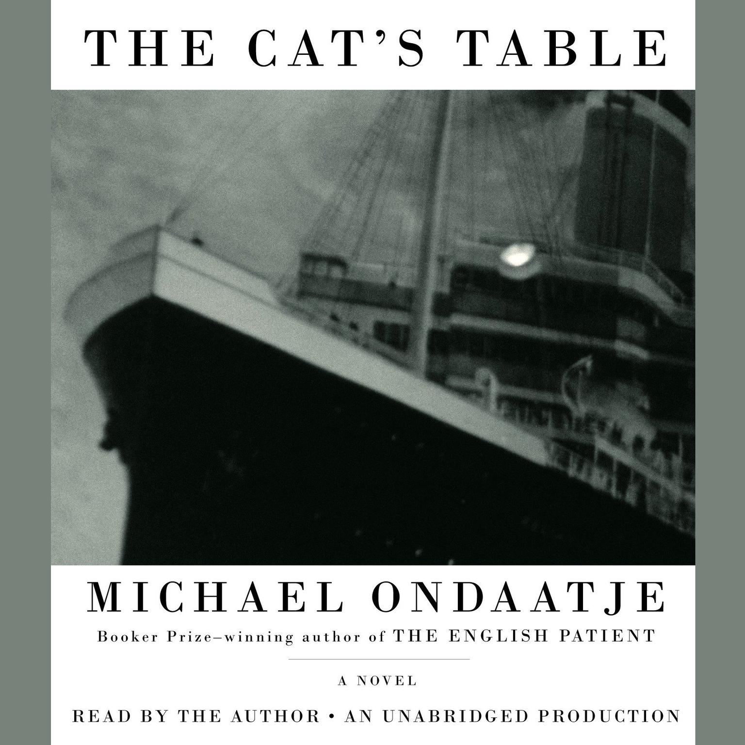 The Cats Table Audiobook, by Michael Ondaatje