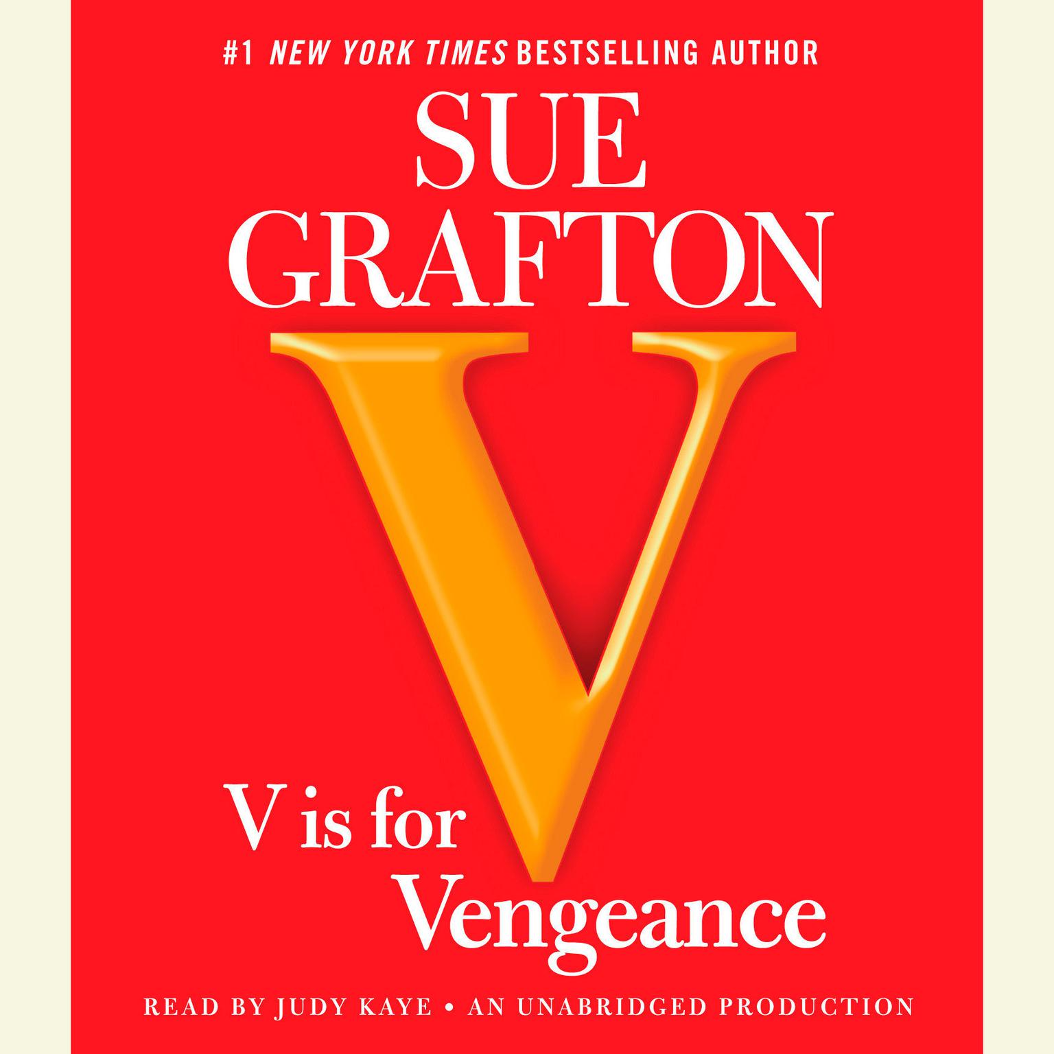 V is for Vengeance Audiobook, by Sue Grafton