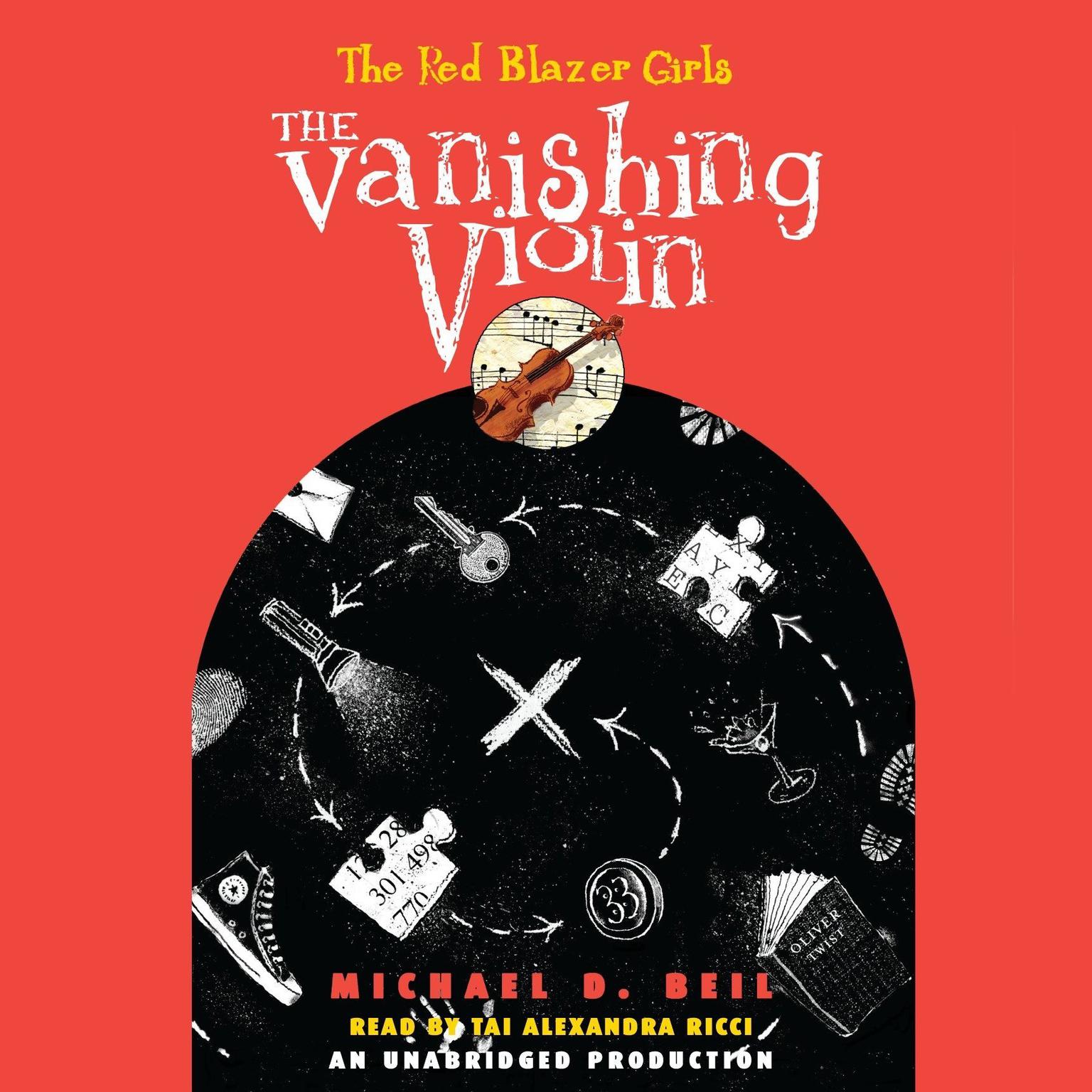 The Red Blazer Girls: The Vanishing Violin Audiobook, by Michael D. Beil