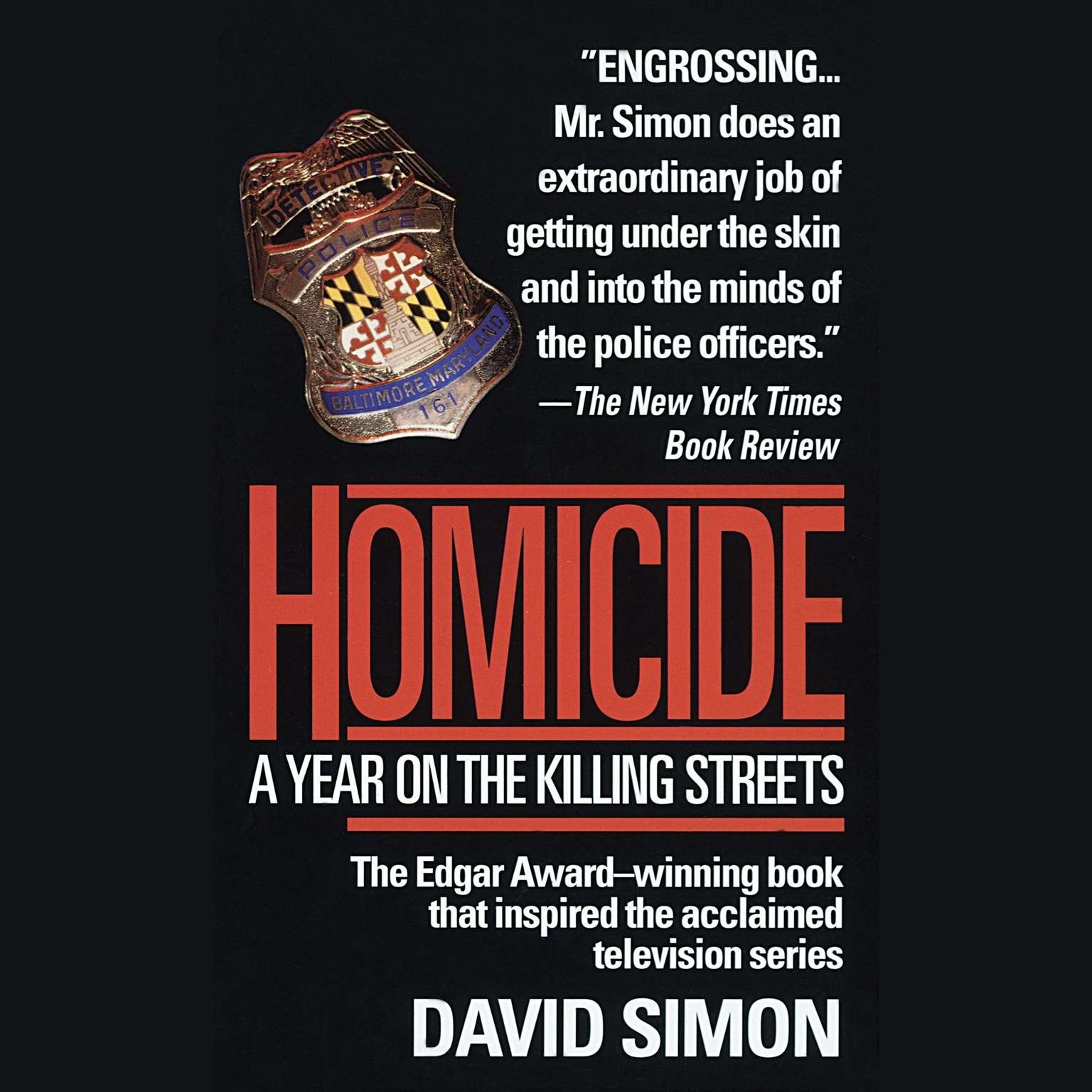 HOMICIDE (Abridged) Audiobook, by David Simon