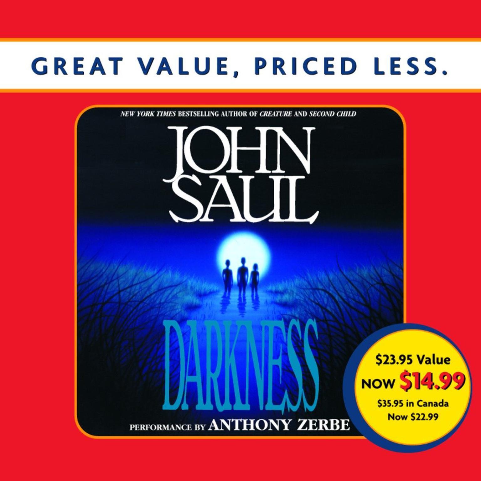 Darkness (Abridged) Audiobook, by John Saul