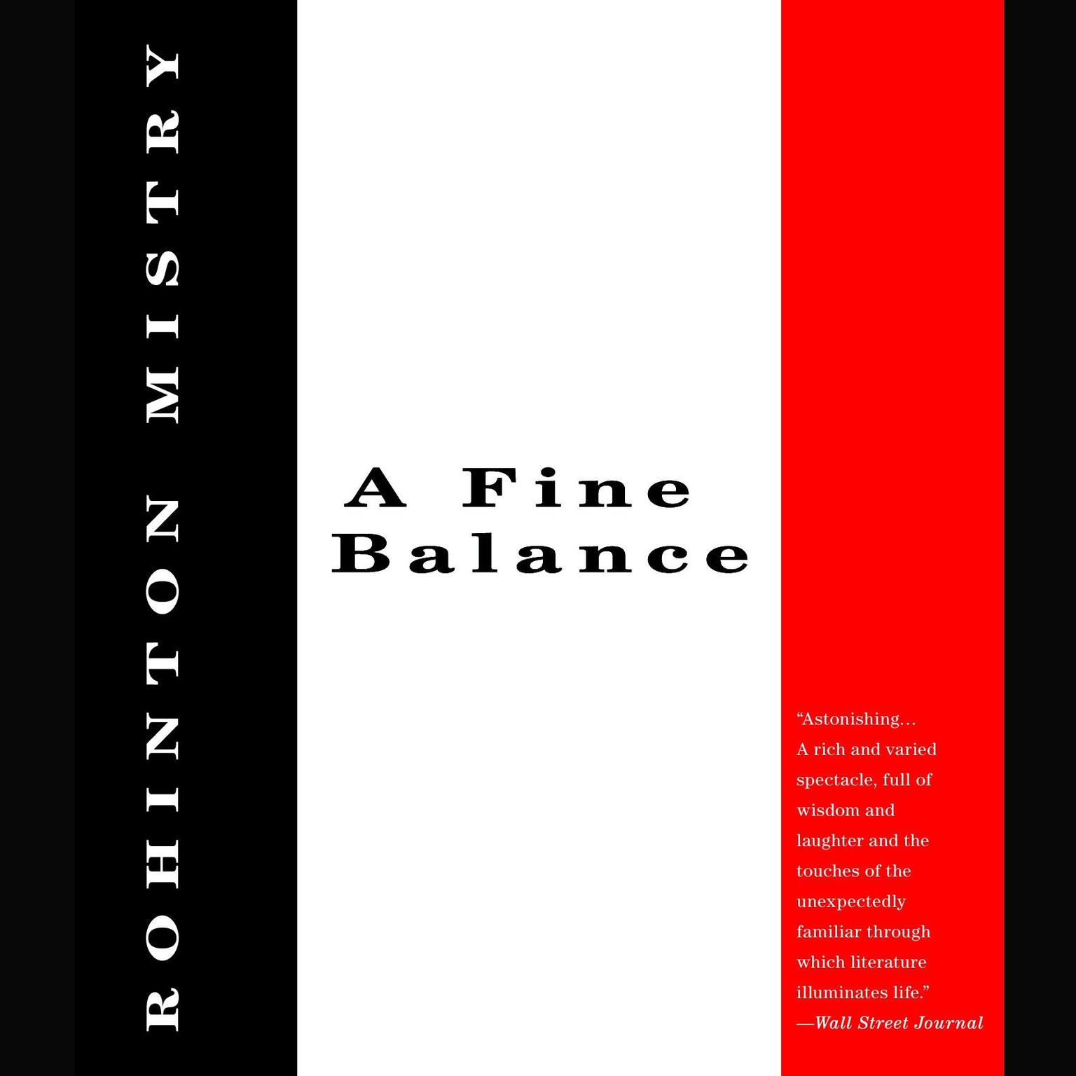 A Fine Balance Audiobook, by Rohinton Mistry