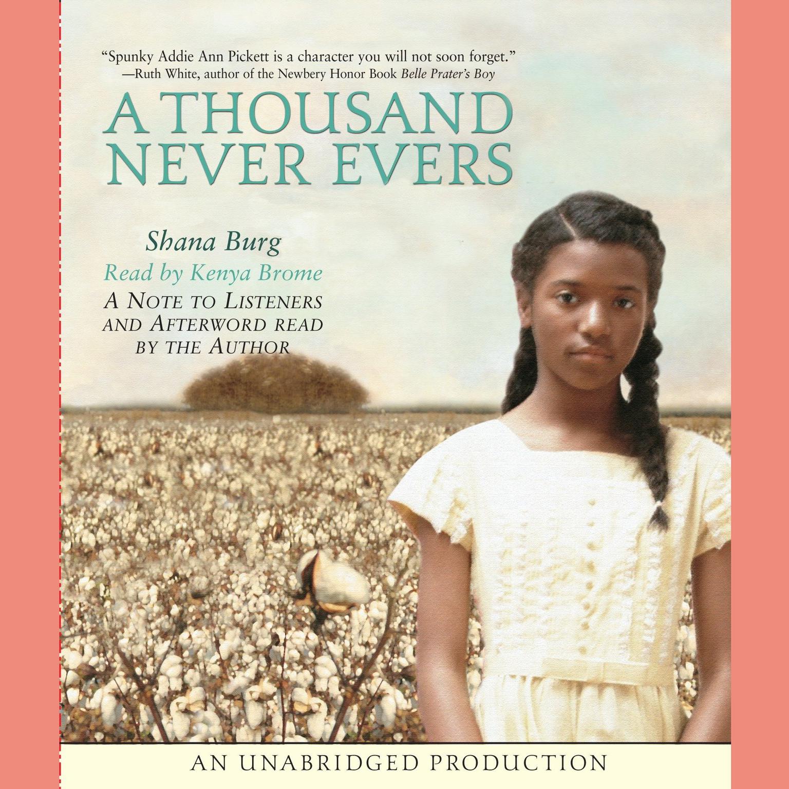 A Thousand Never Evers Audiobook, by Shana Burg