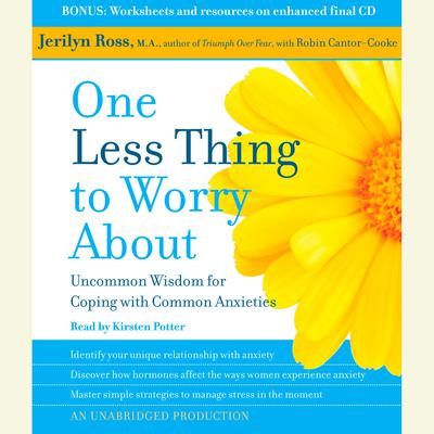 One Less Thing to Worry About: Uncommon Wisdom for Coping with Common Anxieties Audiobook, by Jerilyn Ross