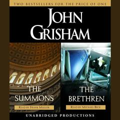 The Summons / The Brethren Audiobook, by John Grisham