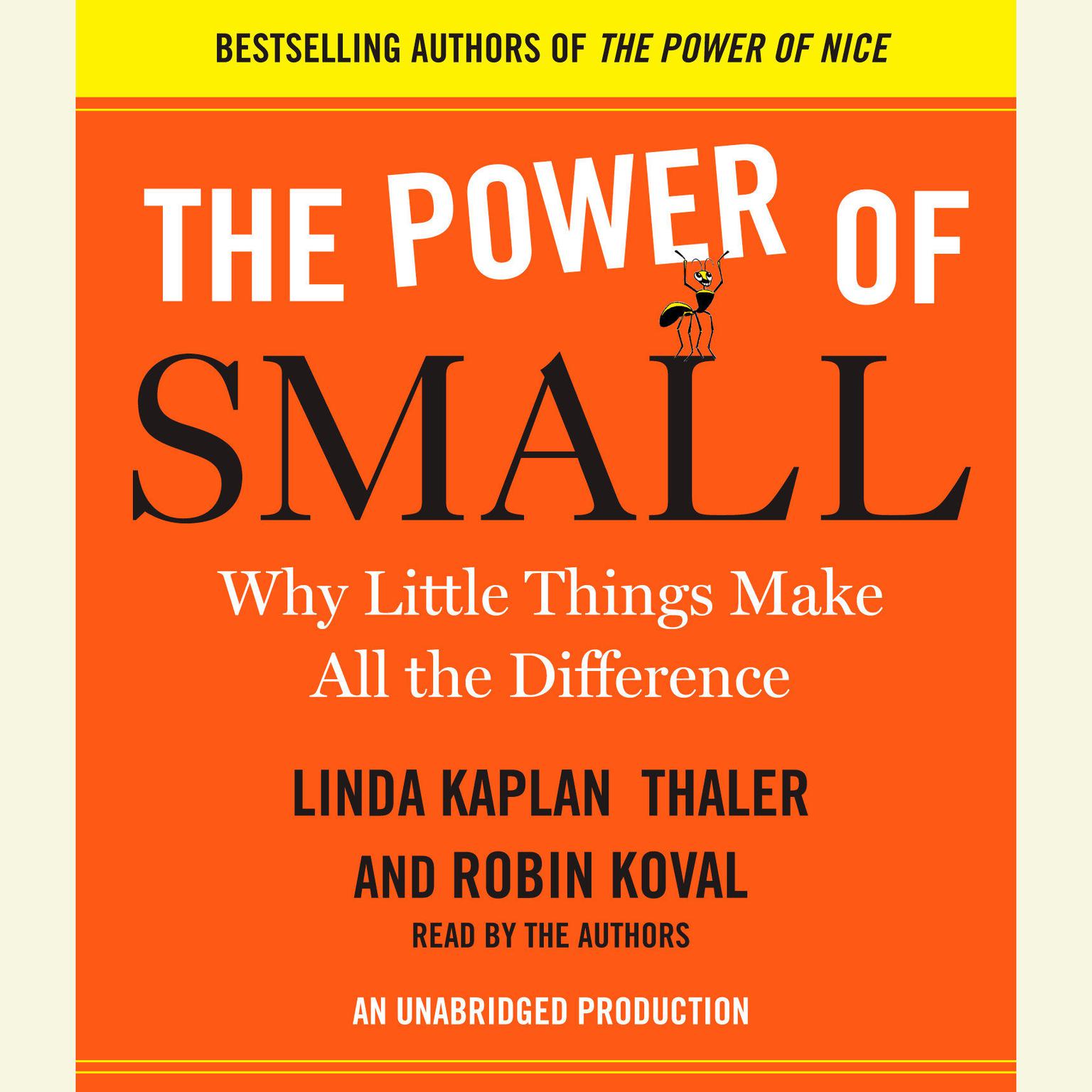 The Power of Small: Why Little Things Make All the Difference Audiobook, by Linda Kaplan Thaler