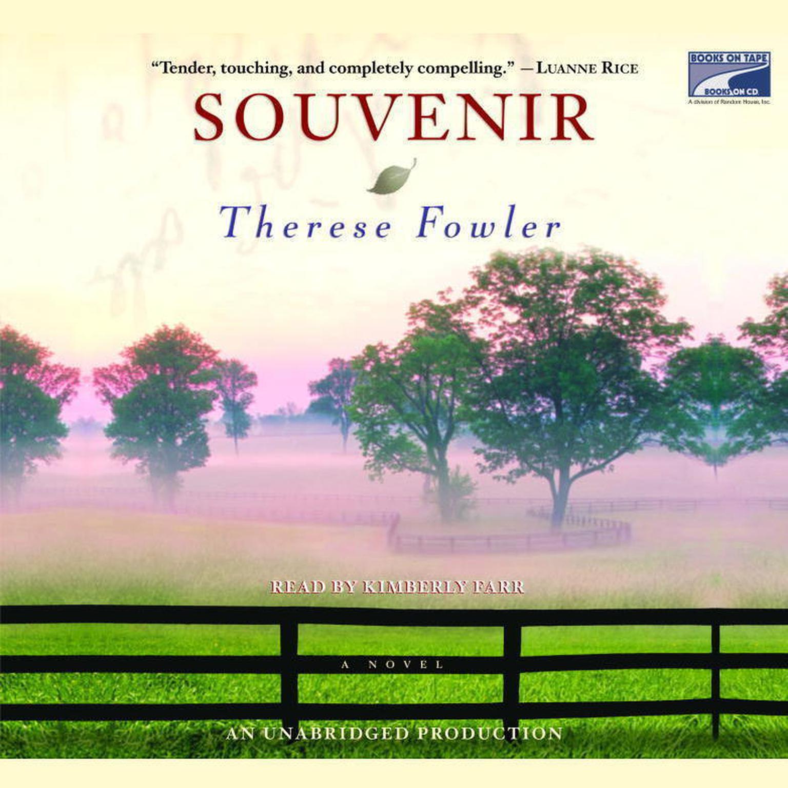 Souvenir: A Novel Audiobook, by Therese Fowler