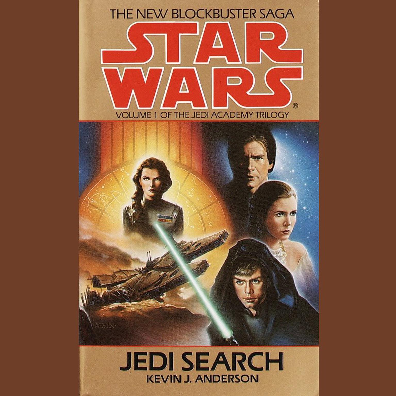 Jedi Search: Star Wars (The Jedi Academy) (Abridged): Volume 1 of the Jedi Academy Trilogy Audiobook, by Kevin J. Anderson