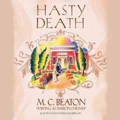 Hasty Death Audiobook, by M. C. Beaton