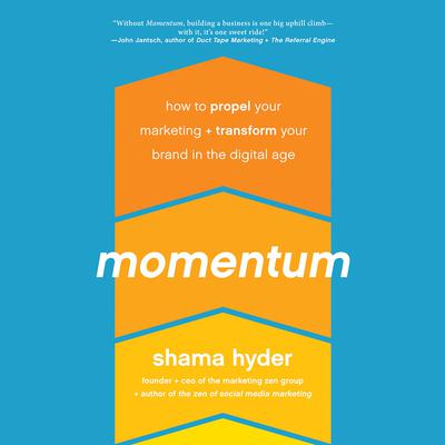 Momentum: How to Propel Your Marketing and Transform Your Brand in the Digital Age Audiobook, by Shama Hyder