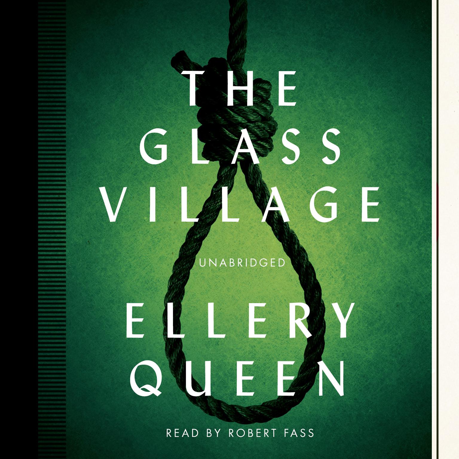 The Glass Village Audiobook, by Ellery Queen
