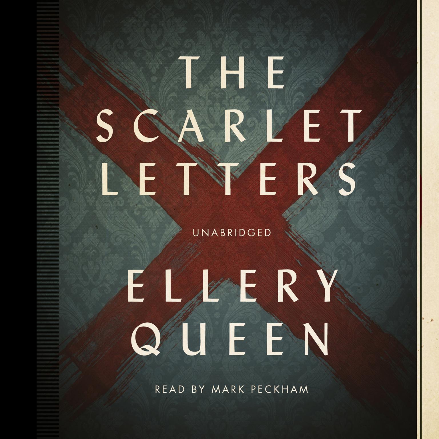 The Scarlet Letters Audiobook, by Ellery Queen