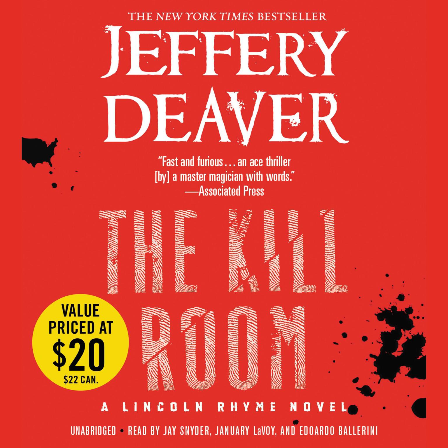 The Kill Room Audiobook, by Jeffery Deaver