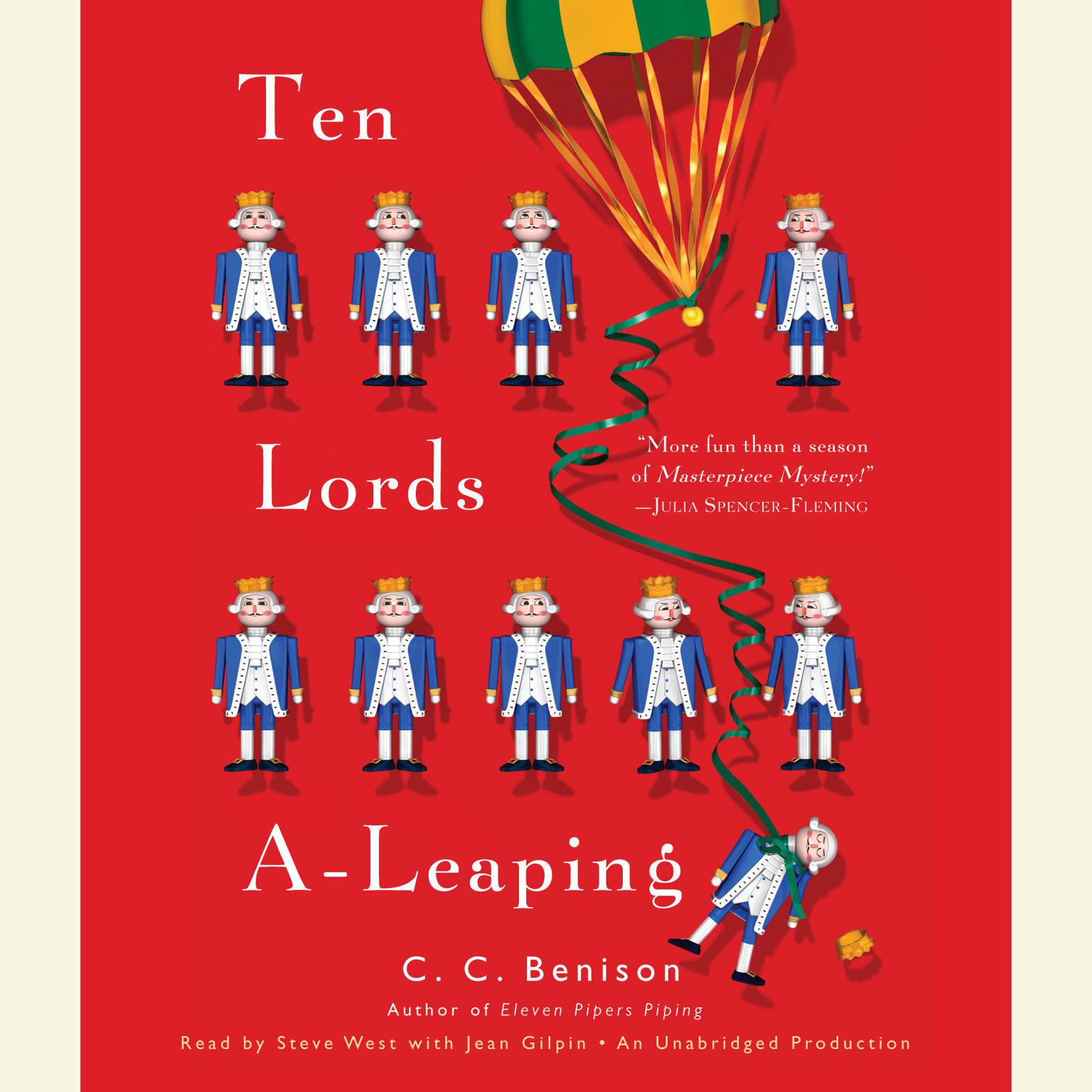 Ten Lords A-Leaping: A Father Christmas Mystery Audiobook, by C. C. Benison