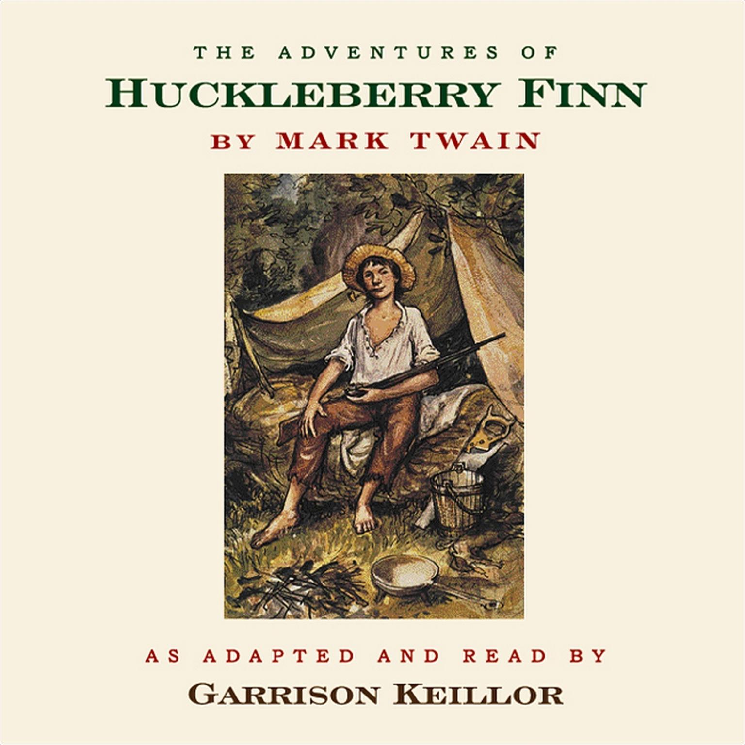 The Adventures of Huckleberry Finn (Abridged) Audiobook, by Mark Twain