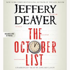 The October List Audiobook, by Jeffery Deaver