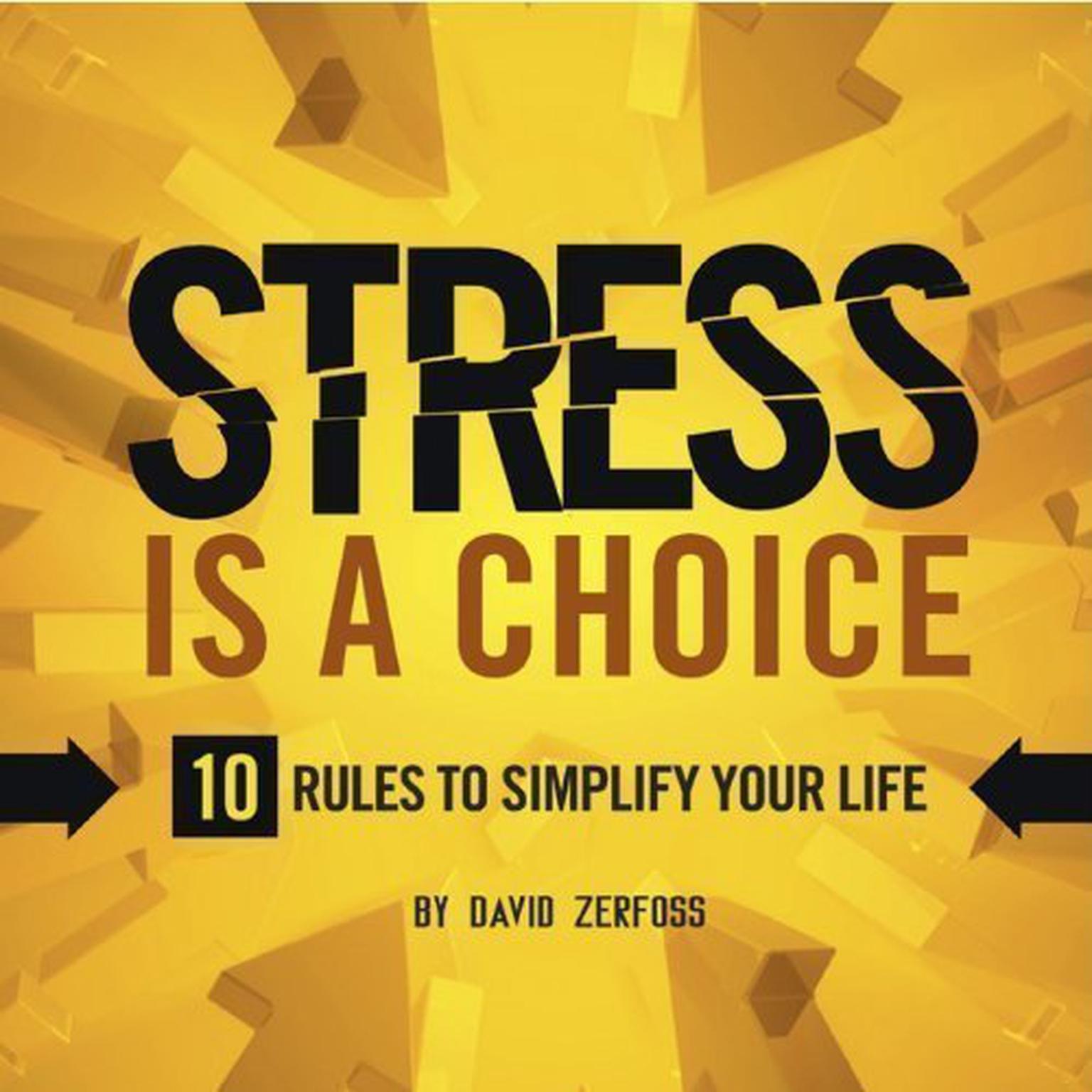 Stress is a Choice: 10 Rules To Simplify Your Life Audiobook