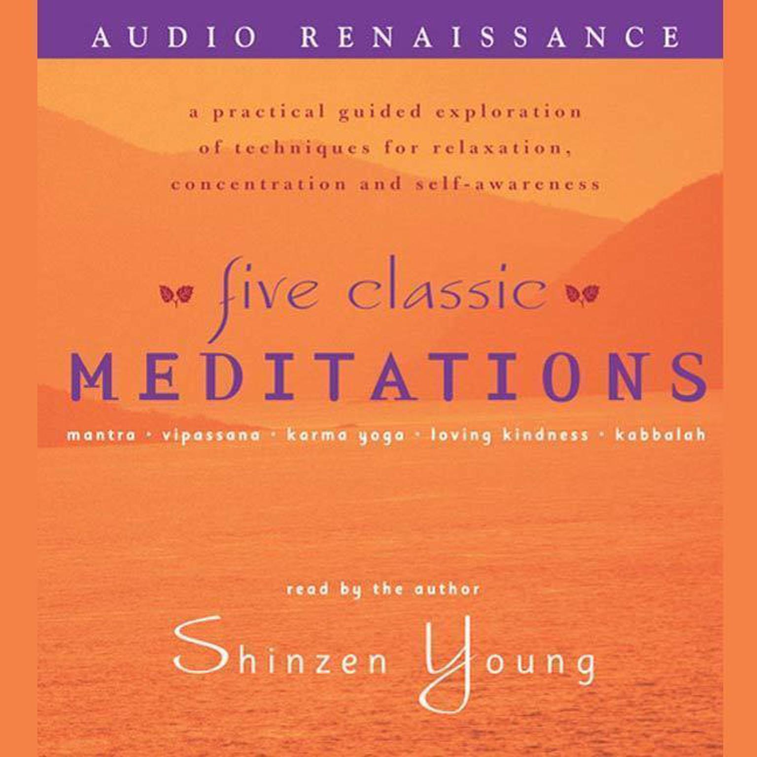 Five Classic Meditations: A Practical Guided Exploration of Techniques for Relaxation, Concentration and Self-Awareness Audiobook, by Shinzen Young