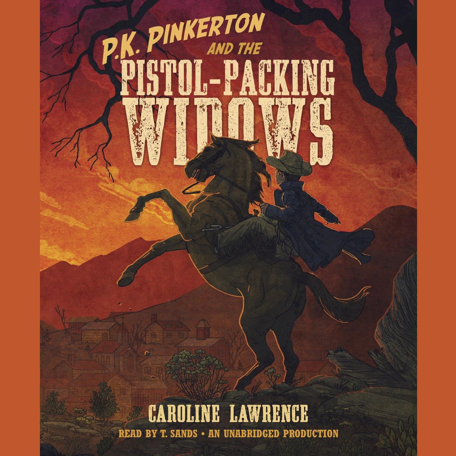 P.K. Pinkerton and the Pistol-Packing Widows Audiobook, by Caroline Lawrence