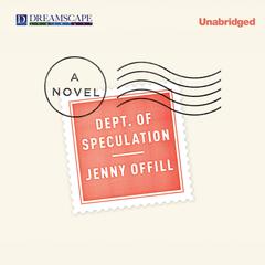 Dept. of Speculation Audiobook, by Jenny Offill
