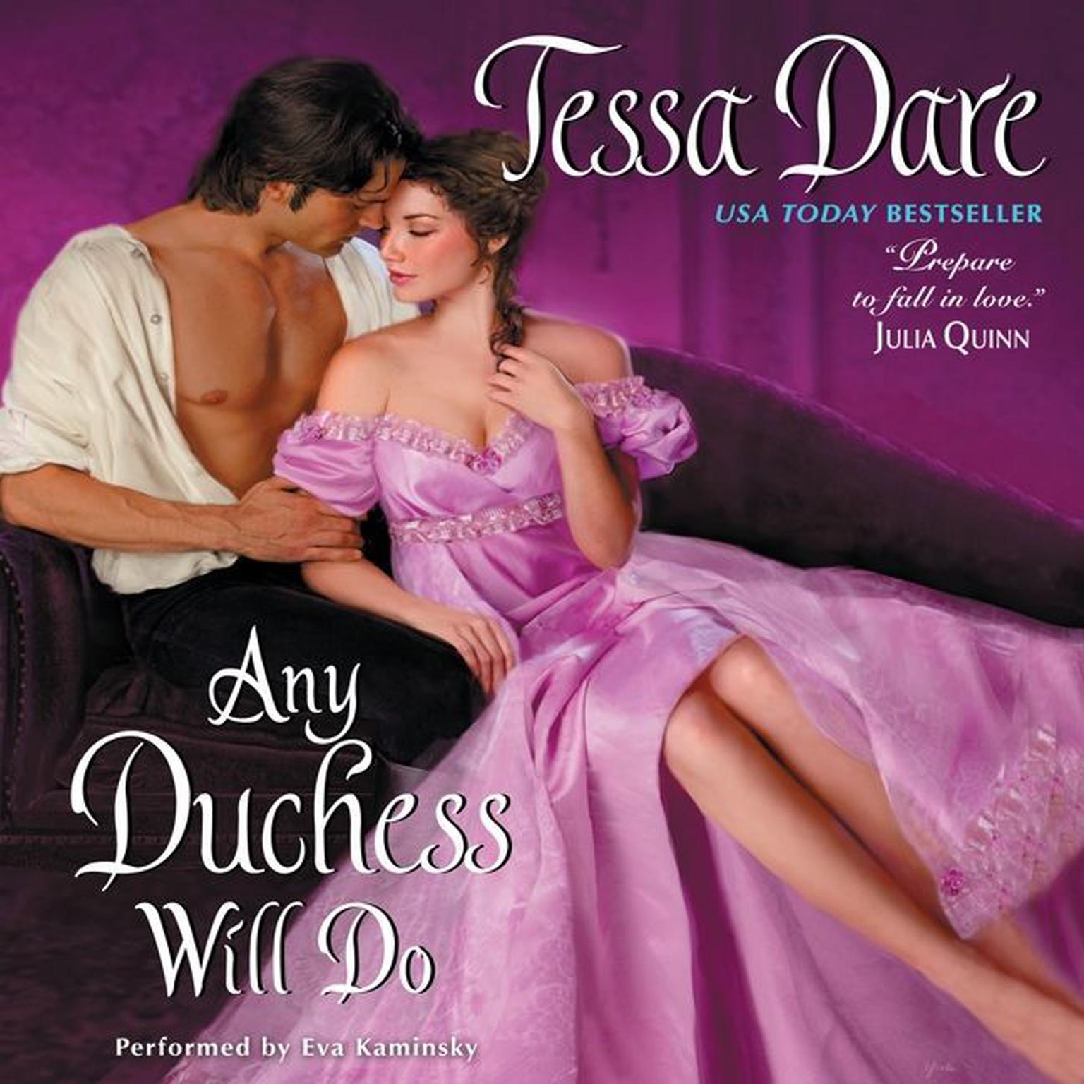 Any Duchess Will Do Audiobook, by Tessa Dare