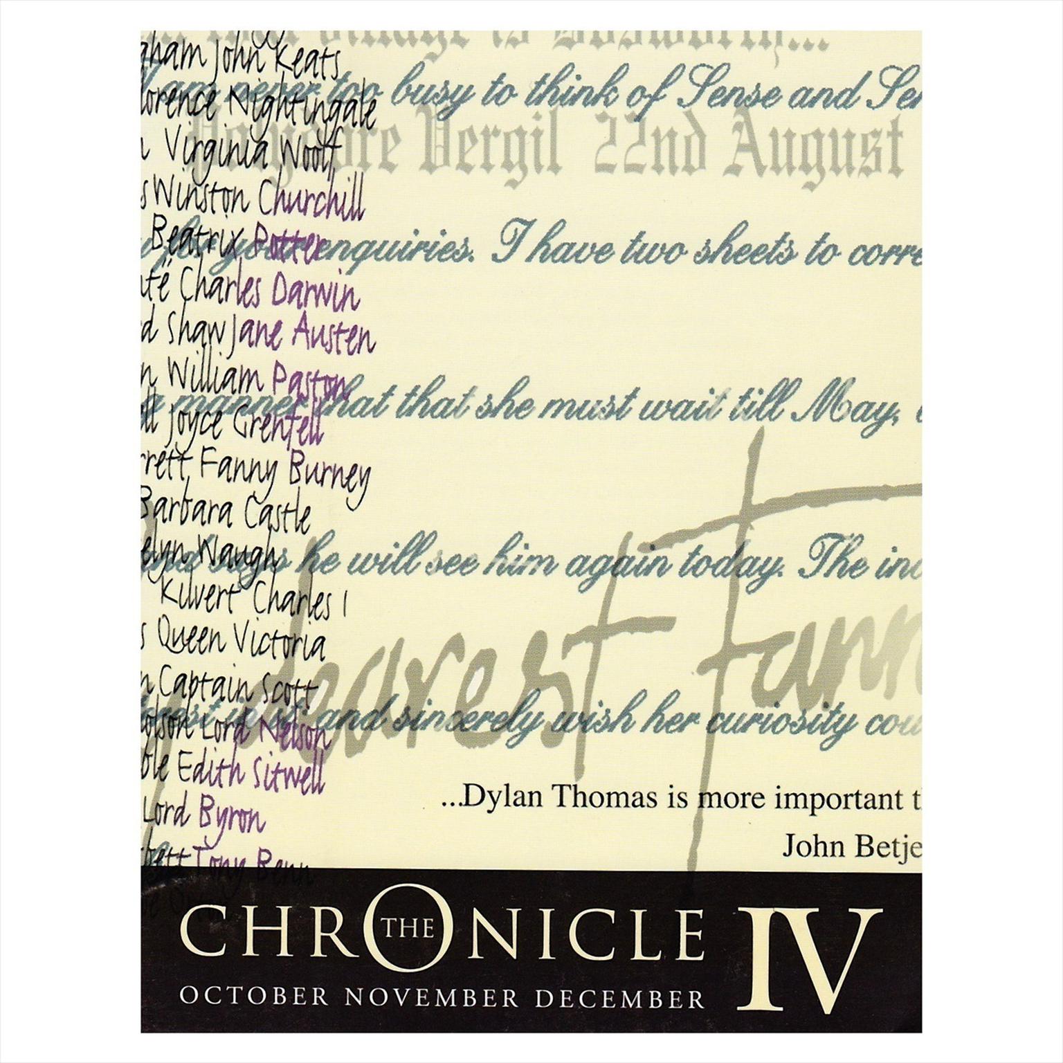 Chronicle, Part Four Audiobook, by Sue Rodwell