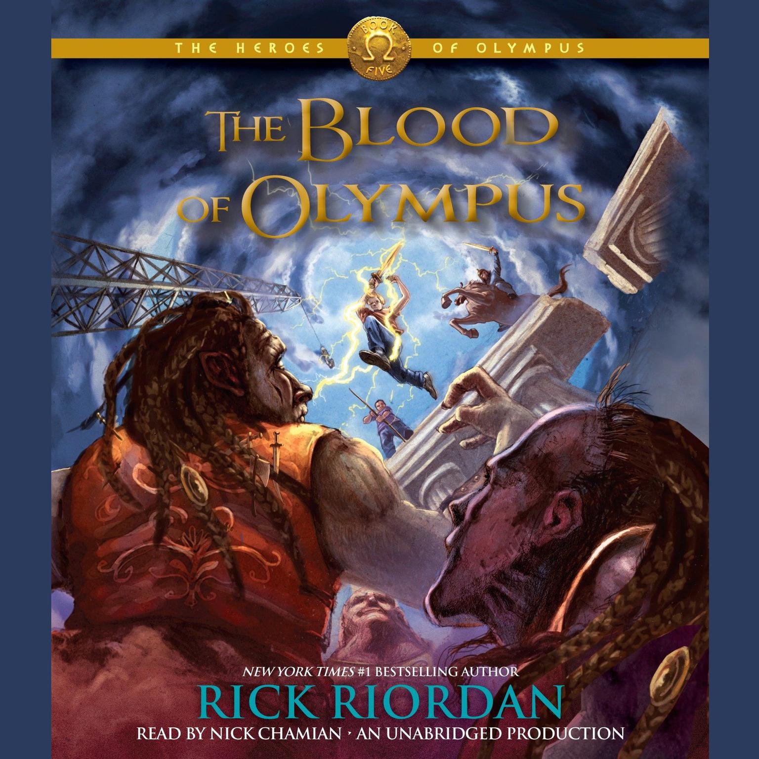 The Heroes of Olympus, Book Five: The Blood of Olympus Audiobook, by Rick Riordan