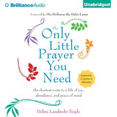 The Only Little Prayer You Need: The Shortest Route to a Life of Joy, Abundance, and Peace of Mind Audiobook, by Debra Landwehr Engle