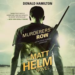 Murderers’ Row Audiobook, by Donald Hamilton