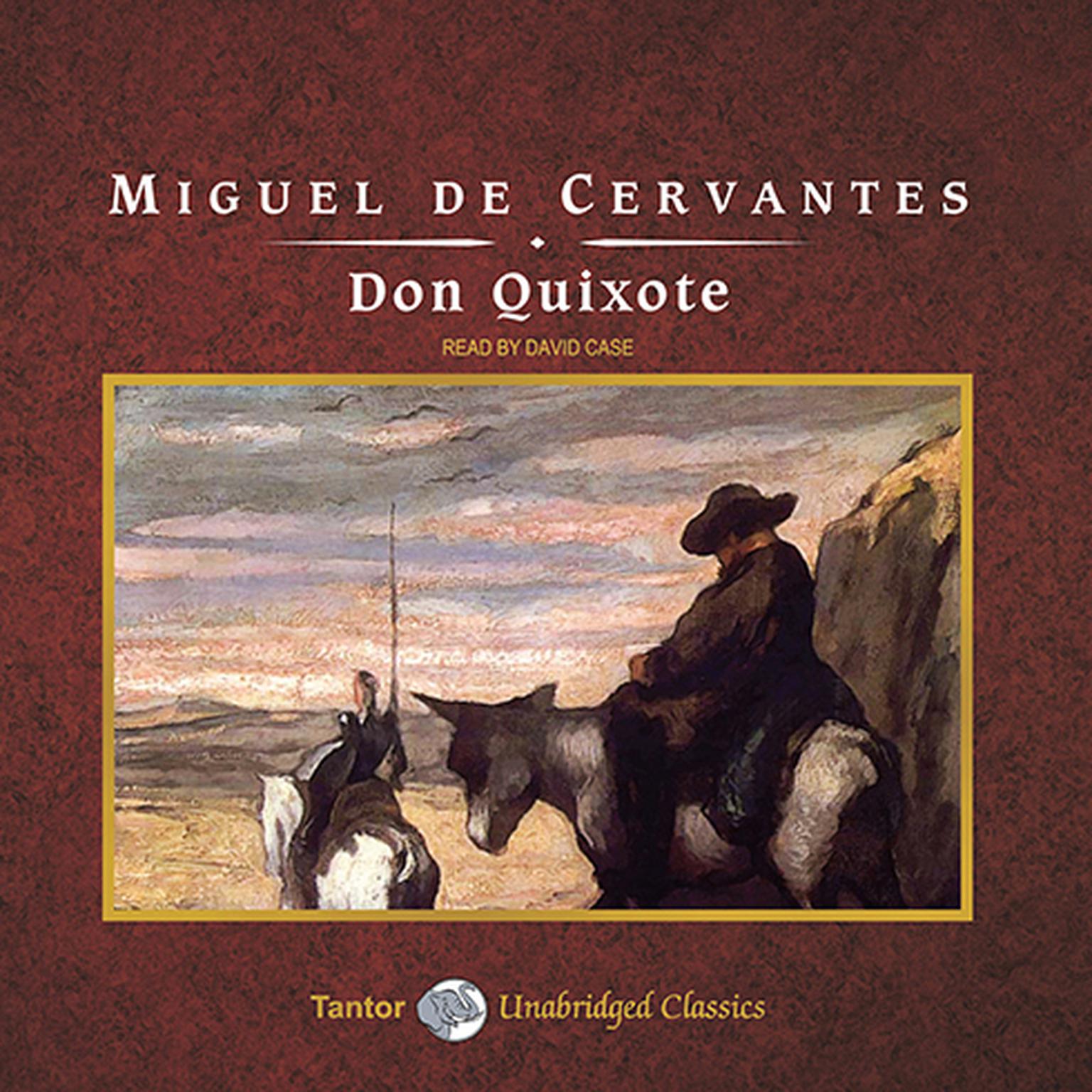 Don Quixote, with eBook Audiobook, by Miguel de Cervantes