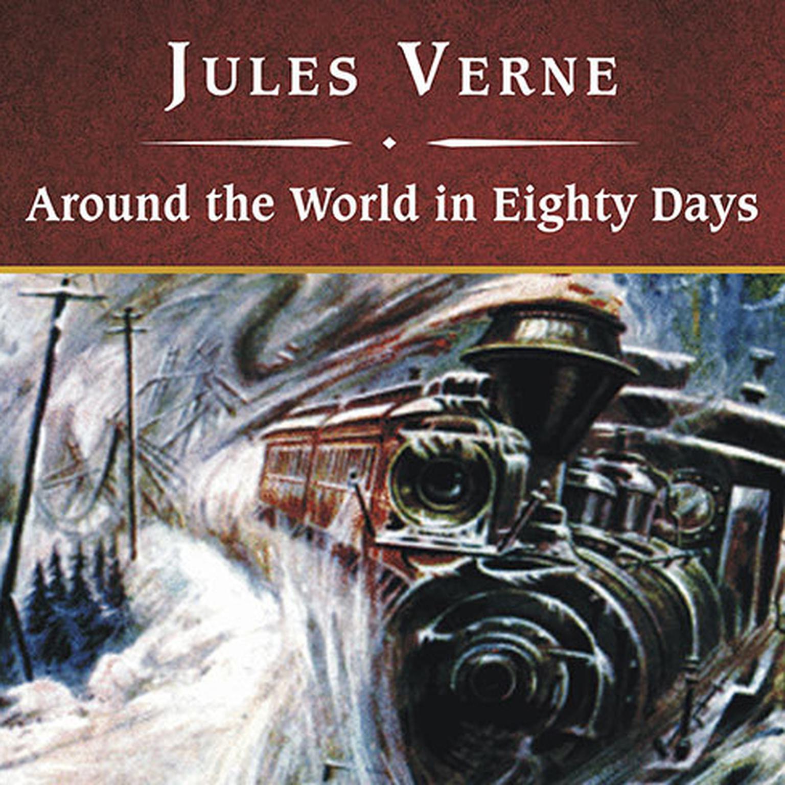 Around the World in Eighty Days, with eBook Audiobook, by Jules Verne