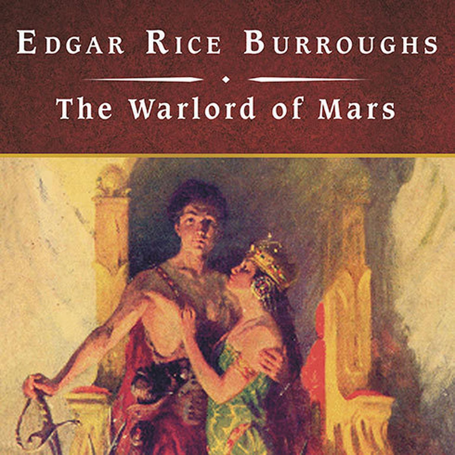 The Warlord of Mars, with eBook Audiobook, by Edgar Rice Burroughs